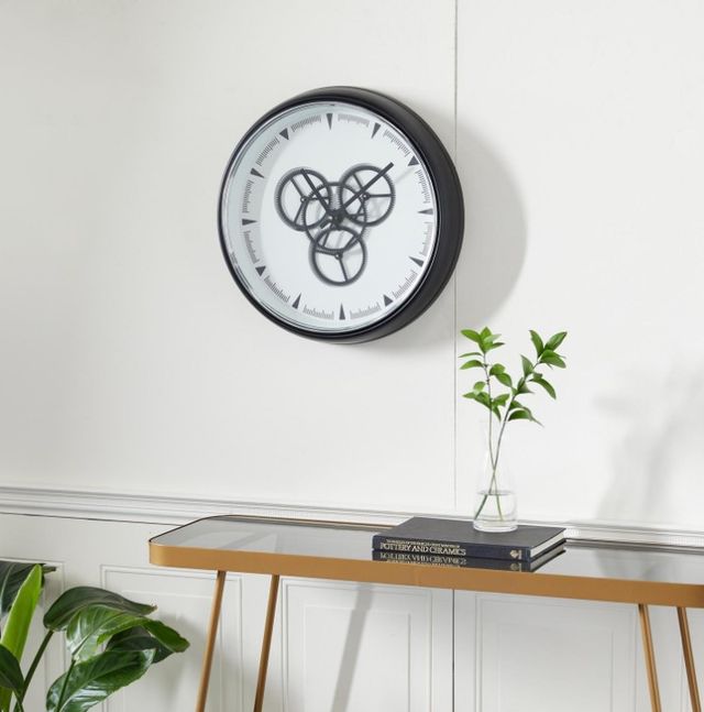 Deco Marche White Wall Clock-3