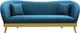 TOV Furniture Chloe Spotted Blue Sofa-1