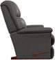La-Z-Boy® Reed Gray Leather Manual Rocking Recliner-3