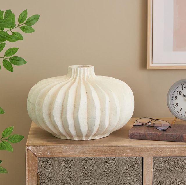 Deco Marche White 9" Vase-3