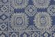 KAS Rugs Hudson Navy Suzani 5'x7' Area Rug-1