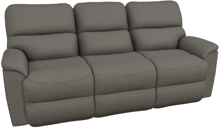 La-Z-Boy® Brooks Charcoal Manual Reclining Sofa | Dewey