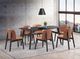 ACME Furniture Eliora 2-Piece Black/Camel Side Chair Set-1