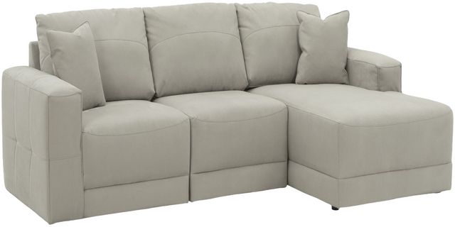 Benchcraft® Next-Gen Gaucho 3-Piece Gray Sectional with Chaise