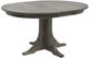 Amish Works Round Mission Gray Dining Table-1