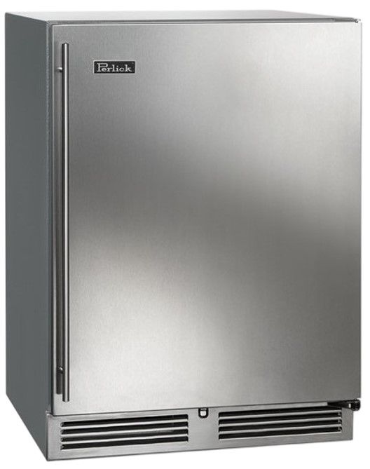 Perlick® C-Series Stainless Steel 24" Left Hinge Refrigerator-0