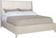 Bernhardt Axiom Beige/Linear Gray King Upholstered Panel Bed-0