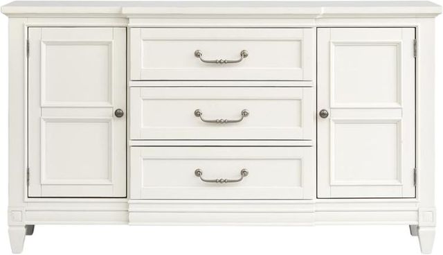 Magnussen Home® Willowbrook Egg Shell White Buffet-2