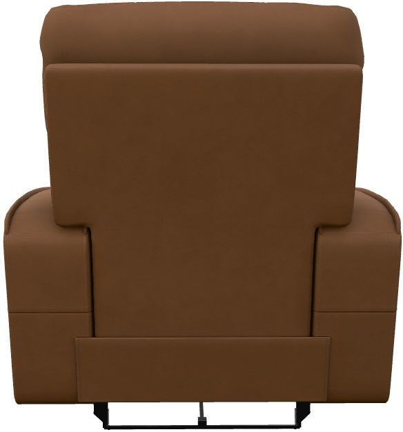 La-Z-Boy® Maddox Camel Leather Power Wall Recliner with Headrest and Lumbar-3