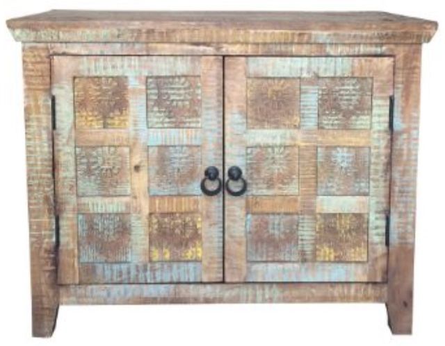 Jaipur Furniture Aravali Brown 2-Door Sideboard-0