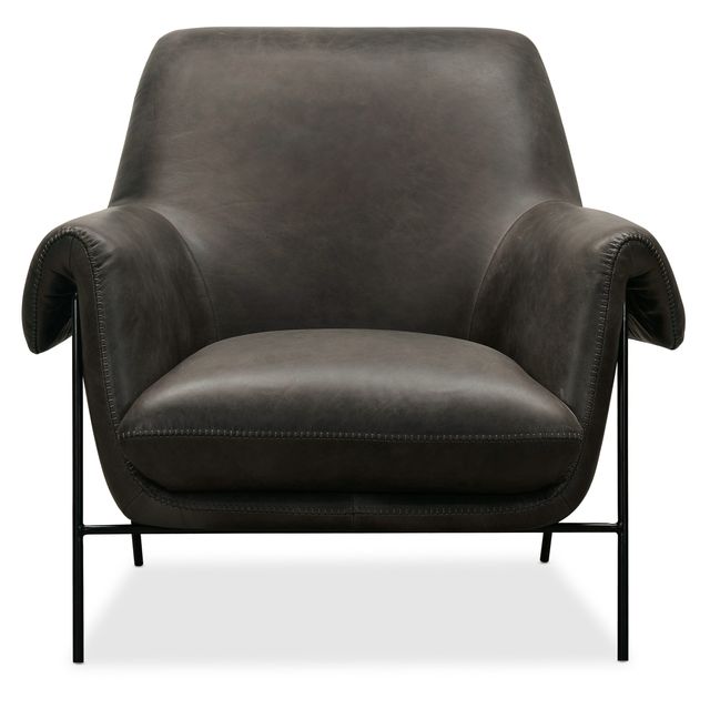 Hooker® Furniture CC Ambroise Grey Metal Frame Club Chair-3