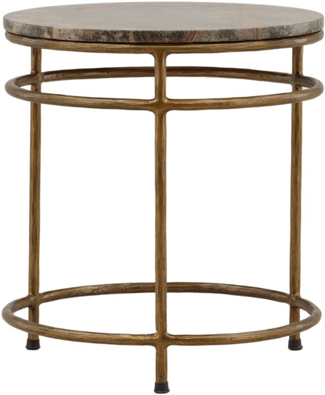 Dovetail Furniture Marston Brown Side Table-0