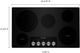 KitchenAid® 36" Black Electric Cooktop-1