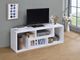 Coaster® Velma White Convertible TV Console And Bookcase-4