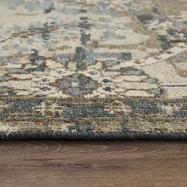 Rizzy Home Ashton Beige 8'x10' Rectangular Rug-3
