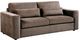 Coaster® Amador 2-Piece Chocolate Fabric Upholstered Track Arm Sofa Set-1