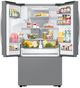 Samsung Bespoke AI 36" 25 Cu. Ft. Fingerprint Resistant Stainless Steel Counter Depth French Door Refrigerator-4