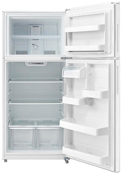 Element® 30 in. 18.0 Cu. Ft. White Top Freezer Refrigerator-2