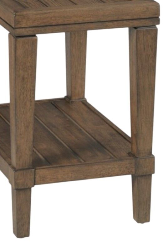 England Furniture Oliver Brown Rectangular Chairside Table-1