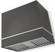 AGA Loge 36" Slate Wall Mounted Range Hood with Polished Brass Trim-0