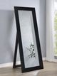 Coaster® Cadence Black Full Length Standing Mirror-1