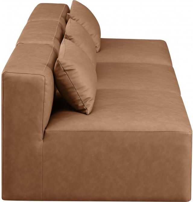 Meridian Furniture Cube 3-Piece Brown Sofa-3