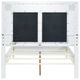 Liberty Furniture Reflections Gray/Pearl White/Rhinestone Full Youth Panel Bed-4