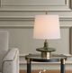 Uttermost® Sieler Glossy Moss Green Table Lamp-1