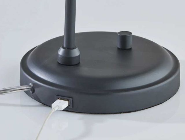 Adesso® Wallace Black Desk Lamp-4
