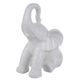 A & B Home Flora and Fauna White Elephant Figurine-0
