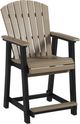 Signature Design by Ashley® Fairen Trail 2-Piece Black/Driftwood Outdoor Counter Stool Set-2