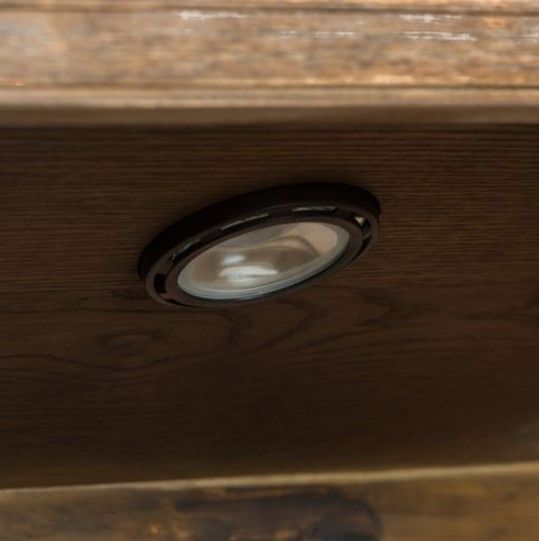 Liberty Furniture Artisan Prairie Aged Oak Sliding Door Hutch-4