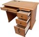 TEI Harvest Brown 42" Flat Top Desk-3