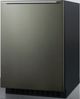Summit® 4.6 Cu. Ft Black Stainless Steel Under the Counter Refrigerator-1