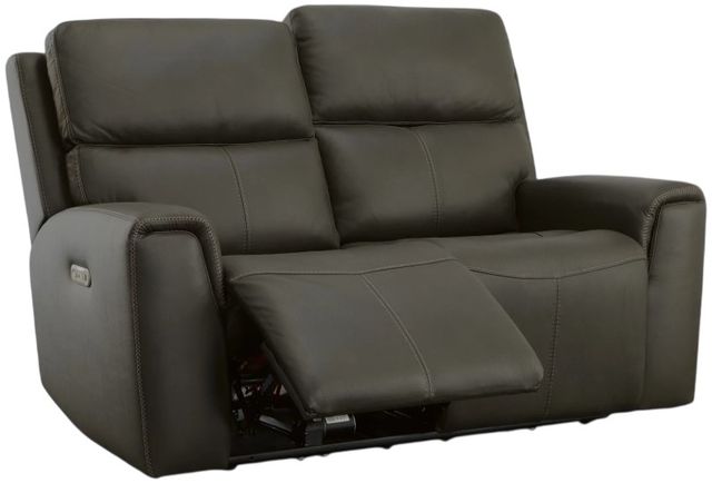 Flexsteel® Jarvis Mica Power Reclining Loveseat with Power Headrests-1