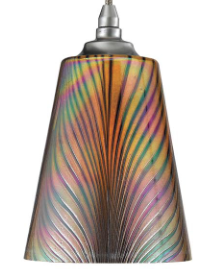 Cal® Lighting & Accessories Uni Pack Brushed Steel Pendant-1
