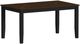 Elements International Brooks 6-Piece Black/Gray/Medium Brown Dining Set-2