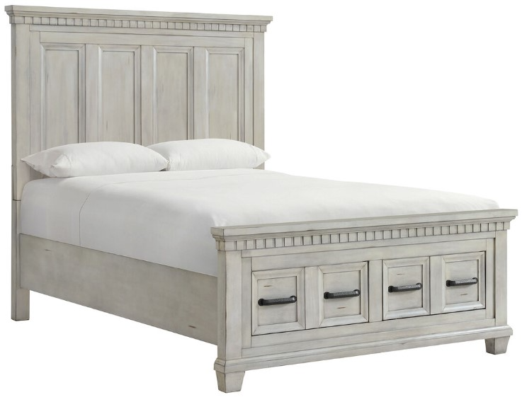 MENARDのCOTTON Abington Weathered Charcoal Open Nightstand from Magnussen