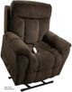 Mega Motion® Trio Grande Domain Chocolate Power Lift Recliner-0