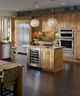 KitchenAid® 20.8 Cu. Ft. Stainless Steel with PrintShield™ Finish Built In Side-By-Side Refrigerator-3