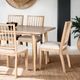 Furniture of America® Lakeside 7-Piece Natural Rectangular Dining Table Set-1