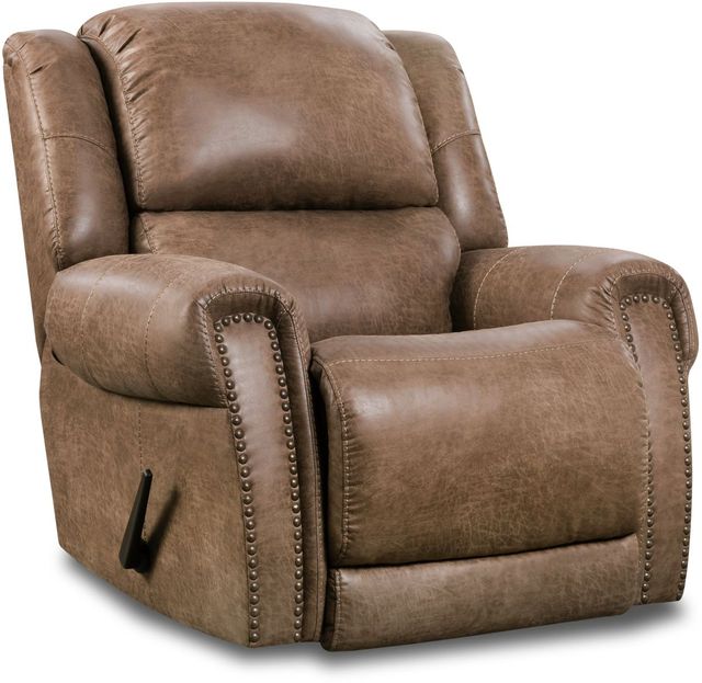 Homestretch Oak Rocker Recliner-0