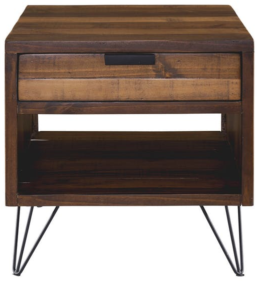 Elements International Cruz End Table-0