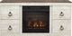 Signature Design by Ashley® Willowton 4-Piece Whitewash Entertainment Center with Electric Fireplace-2