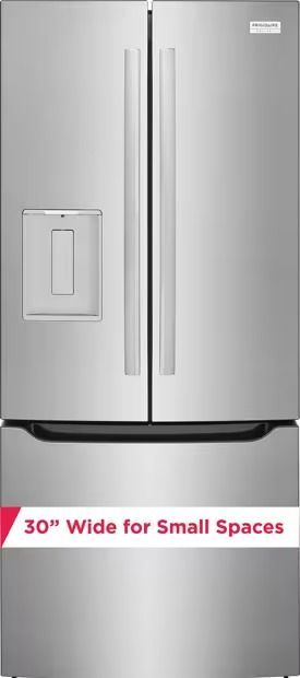 Frigidaire Gallery® 30'' 20 Cu. Ft. Smudge-Proof® Stainless Steel French Door Refrigerator-5