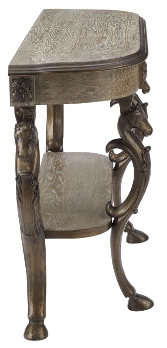 Powell® Flicka Pewter Console Table-2