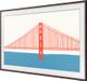 Samsung The Frame Customizable 85" Brown Modern Bezel-2