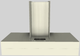 Vent-A-Hood® 48" Biscuit Contemporary Wall Mounted Range Hood-5