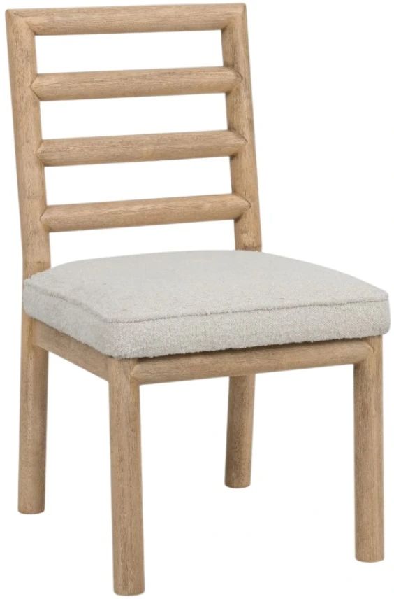 Modus Furniture Dorsey Ricotta Ladder Back Dining Side Chair-0