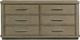 Riverside Furniture Pasadena Casual Taupe Dresser-1